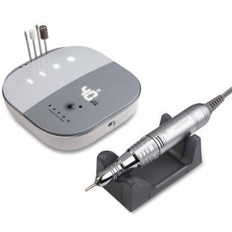 Фрезер BUCOS Nail Drill X1 Pro Zinc 65 Вт 40000 об. Сірий, фото 1