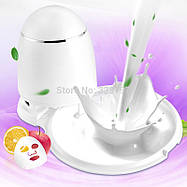 Багатофункціональний прилад SVS 2 в 1 для догляду за шкірою обличчя: автоматична маска та відпарювач, фото 2