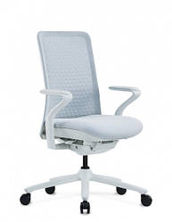 КРІСЛО POLY ICE WHITE ТКАНИННЕ