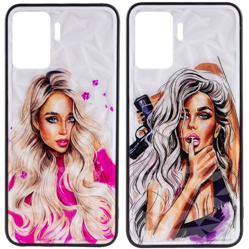 TPU+PC чохол Prisma Ladies для Oppo Reno 5 Lite, фото 1