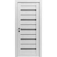 Двері ГРАНД Lux-4 Білий Полотно, покриття ECO шпон