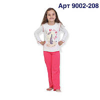 Пижама для девочек Baykar Турция мягкая детская трикотажная пижама Арт. 9002-208