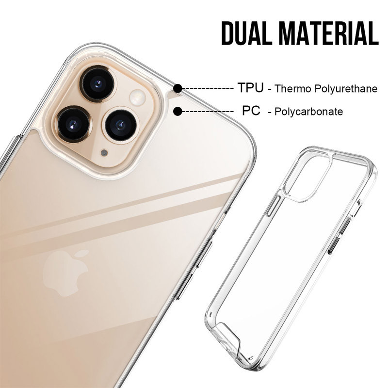 Чохол TPU Space Case transparent для Apple iPhone 12 Pro Max (6.7") - фото 4 - id-p1685893541