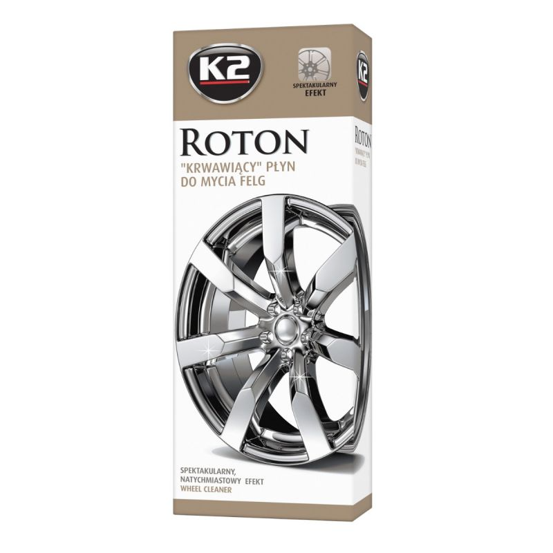 Очиститель дисков и колпаков K2 Roton 700 мл + щетка для чистки дисков - фото 3 - id-p1685901557