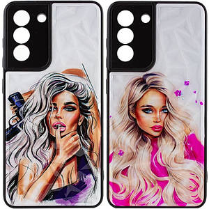 TPU+PC чохол Prisma Ladies для Samsung Galaxy S21 FE