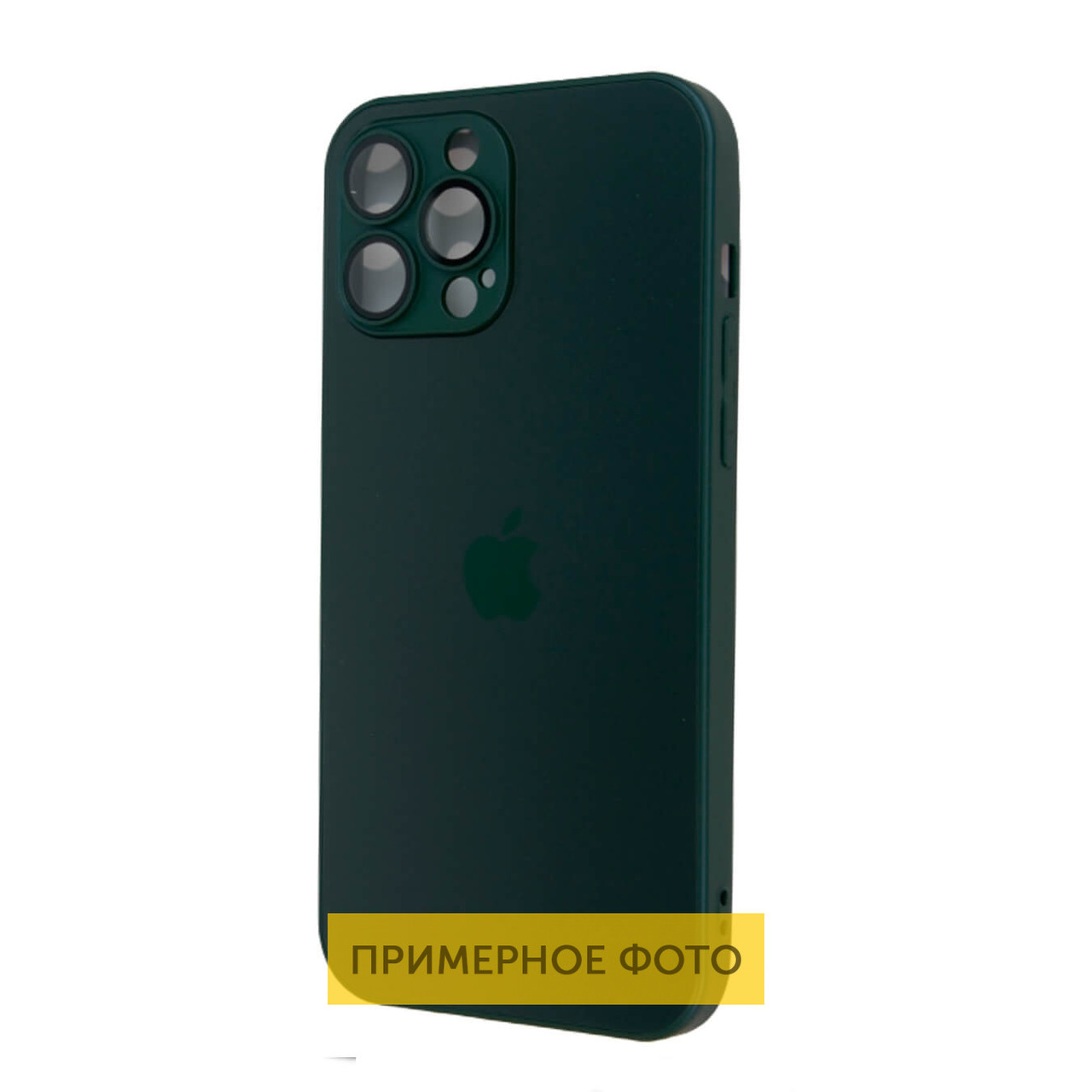 Чохол TPU+Glass Sapphire matte case для Apple iPhone 12 Pro Max (6.7") Сірий / Dark Gray, Силікон, фото 1