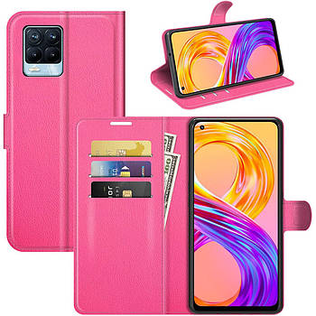 Чохол-книжка Litchie Wallet для Realme 8 / 8 Pro Rose