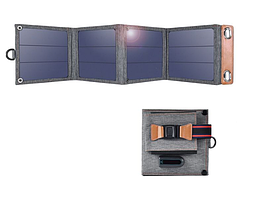 Портативна зарядка для телефона,  сонячна панель 14Вт