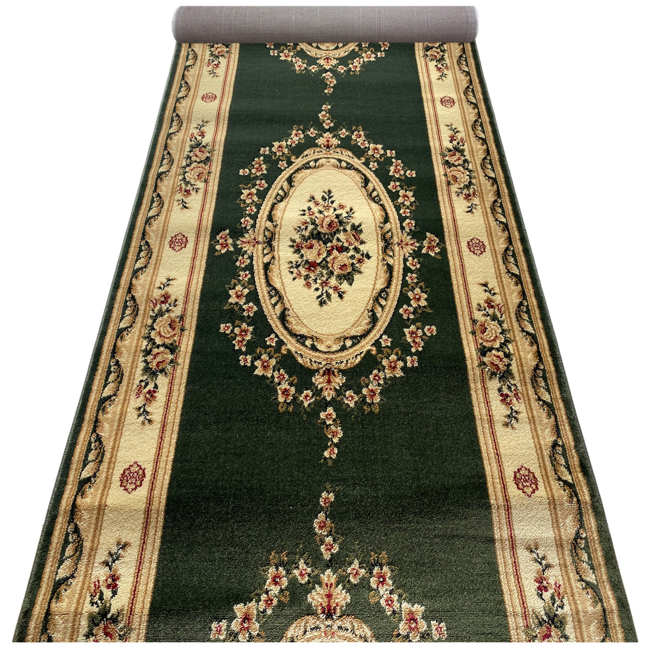 180 см Доріжка Iskender 6199A Green Heat-Set