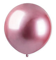 Воздушные шарики "Bowl" Ø - 48 см, (1 шт.), Италия, натуральный латекс, розовый хром