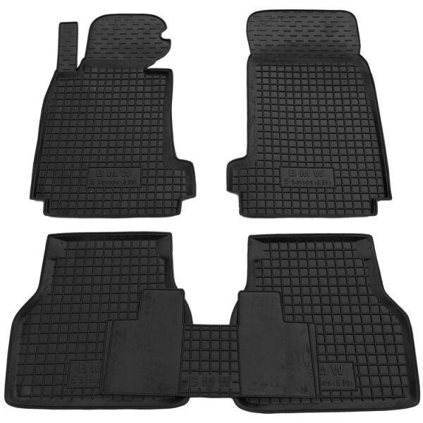 Полиуретановые коврики BMW E39 5-Series 1996-2003 черный кт - 4шт 11117 (бмв е39) - фото 1 - id-p75006380