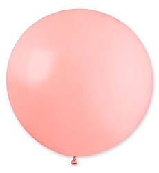 Повітряна куля G30 (80 см), Італія, колір - baby pink (без смуг)