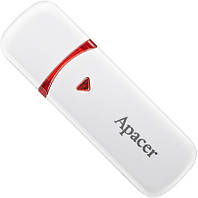 USB флешдрайв 64GB Apacer AH333 USB 2.0 White (AP64GAH333W-1)