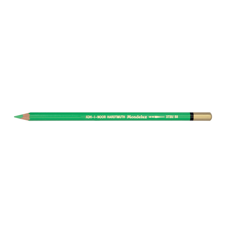 Олівець акварельний "K-I-N" Mondeluz 3720/ 58 свтло-зелений