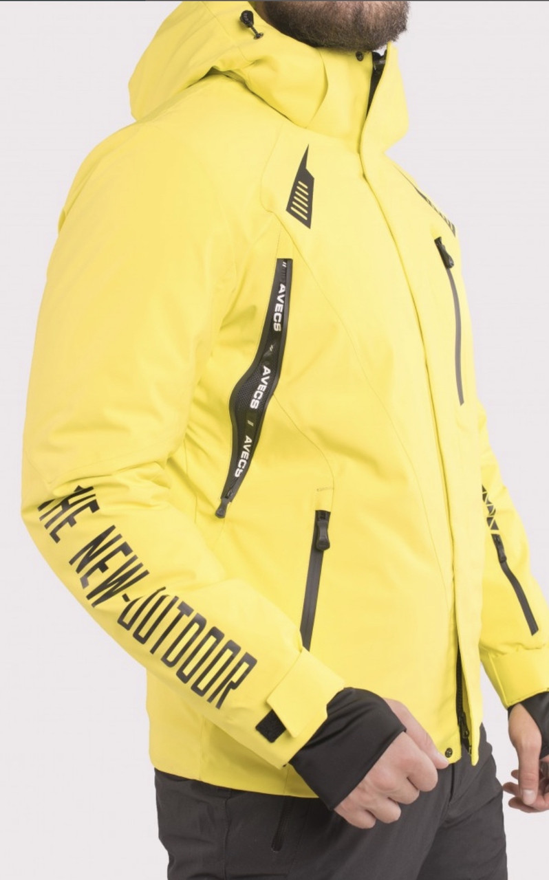 Мужские горнолыжные куртки Avecs яркий цвет p: M,XL - фото 5 - id-p1685967303