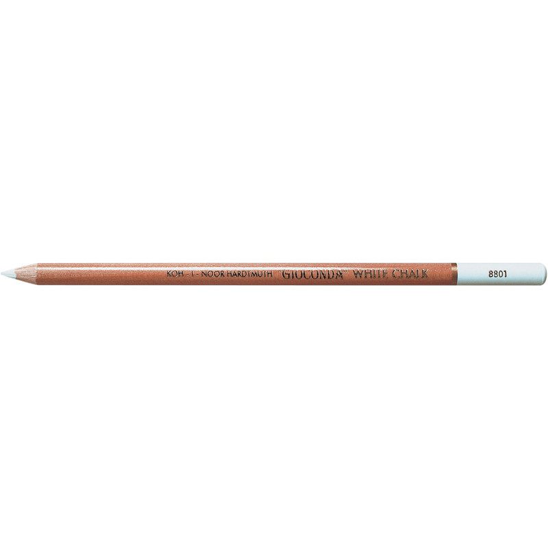 Олівець художній "K-I-N" Gioconda пастель біла 8801