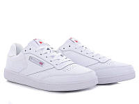 Класичні кеди Reebok Club C 85 Білий + Безкоштовна доставка 40