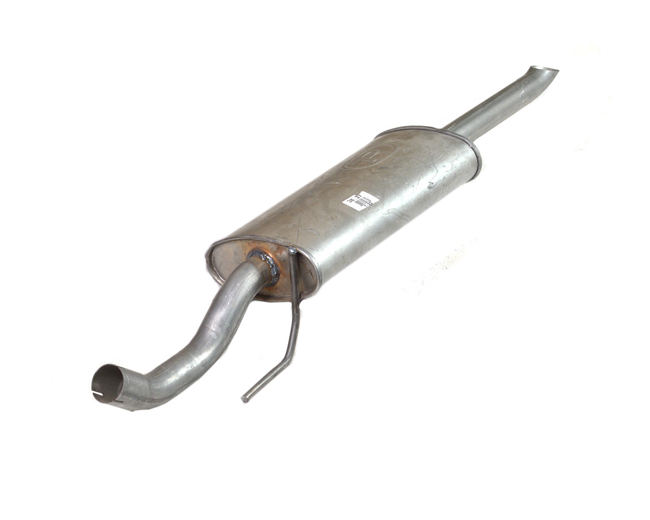 Глушник основний VW Passat 2.0i kat 93-96, алюмінізований