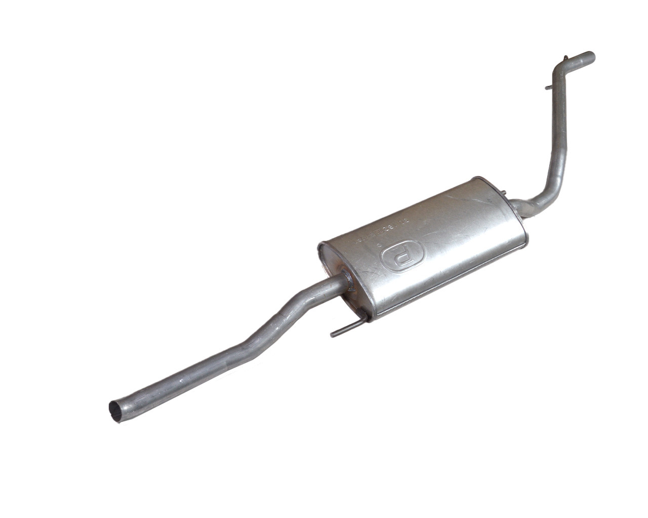 Глушник основний VW Vento 1.4-1.8 93-98, алюмінізований