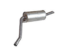 Глушник основний Ford Sierra 87-92 1.6 HB, алюмінізований