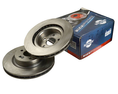 Диск гальмівний передній REANULT CLIO/MEGANE 2006- високовуглецевий склад*, фото 1