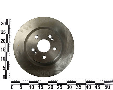 Диск гальмівний передній REANULT CLIO/MEGANE 2006- високовуглецевий склад*, фото 2