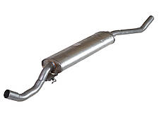 Глушник головний VW Jetta 1.6 kat 85-89, алюмінізований