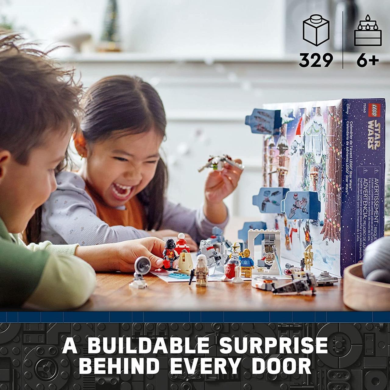 Новогодний Адвент календарь LEGO Star Wars 75340 Рождественский конструктор Лего 2023 - фото 8 - id-p1685993696