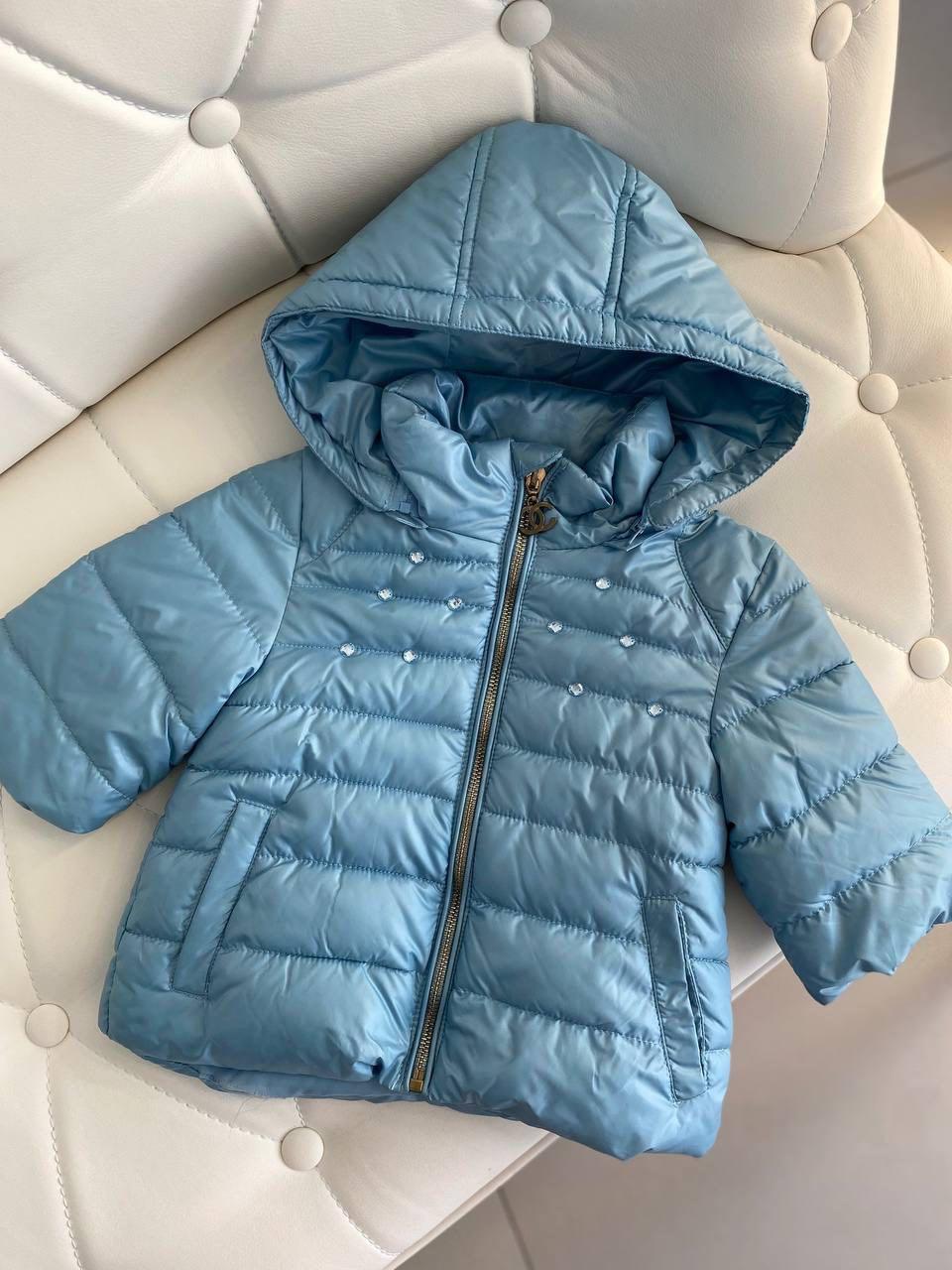 Демісезонна куртка на дівчинку 5м79, CHANEL, Рожевий, Для дівчаток, Весна Осінь, M, фото 1