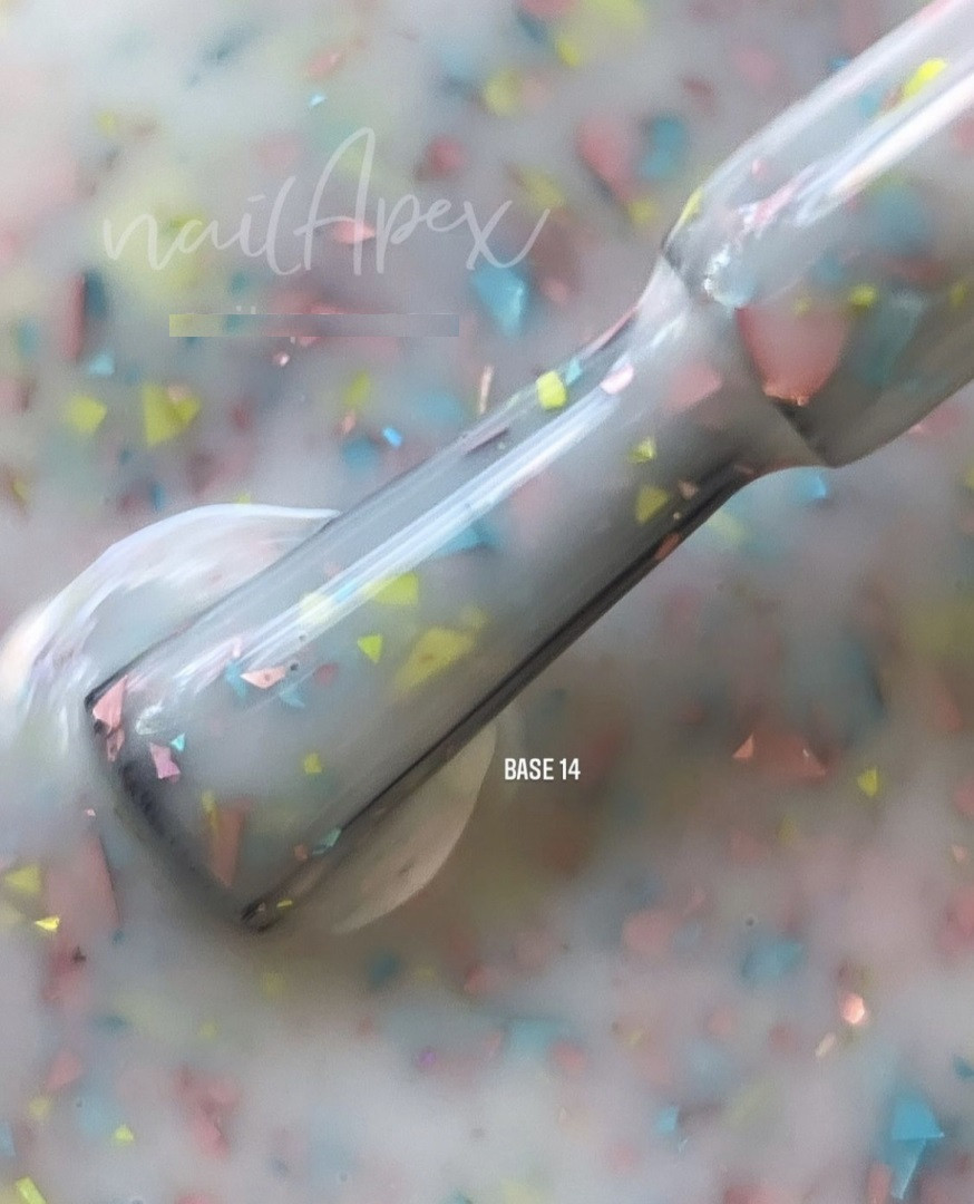 База з стелею French Base NailAplex No14, 15 мл, фото 1