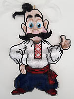 Набір для вишивання бісером об'ємного декору  Golden Key N-090 Козачок