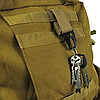 Тактична пряжка карабін із кільцем для системи Molle, Primo TP1 набір 3 шт. - Khaki, фото 4