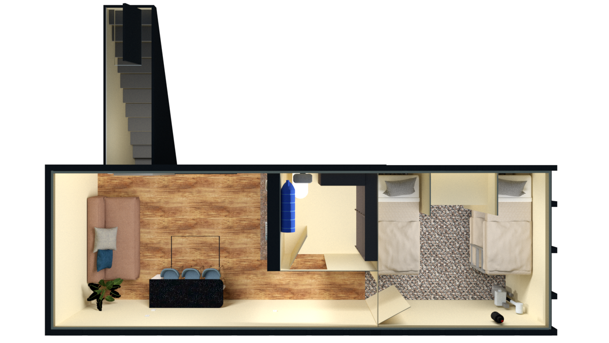 Підземний бункер 10*30 Стандарт