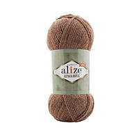 Пряжа Alize Alpaca Royal New , цвет 558 коричневая карамель.