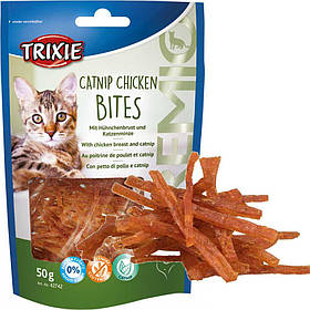 Ласощі для котів Catnip Chicken Bites з куркою і котячою м'ятою 50 г, Trixie TX-42742