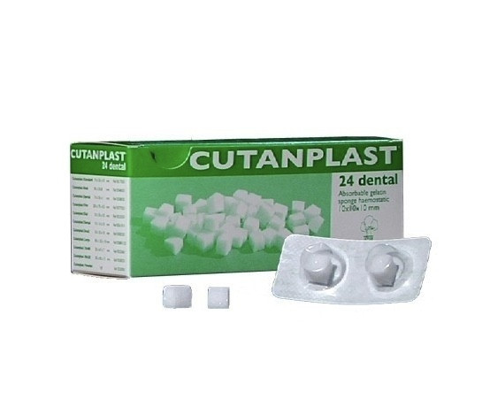 Кутанпласт Гемостатична губка (CUTANPLAST Dental) 24шт