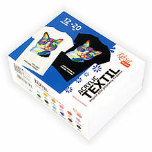 Набори акрилових фарб на тканині