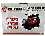 Компресор автомобільний Intertool AC-0001 один циліндр (19 мм 12 В 20 л/хв), фото 7