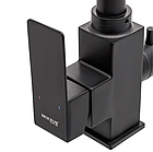 Змішувач для кухні з фільтром з нержавійки Mixxus Kub 021 black, фото 9