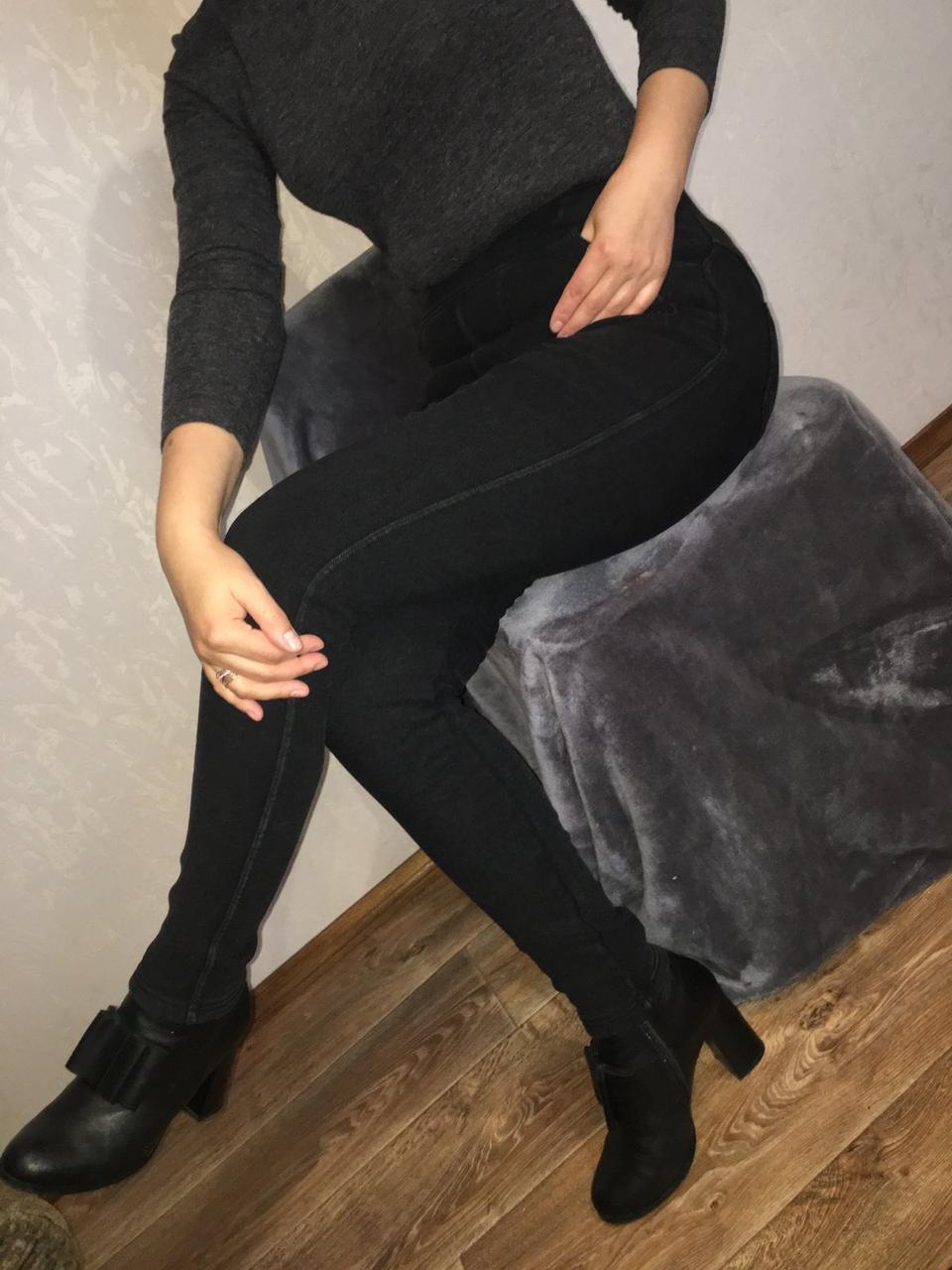 ТЕПЛІ ЖІНОЧІ ДЖИНСИ ДЖЕГІНСИ  НА ФЛІСІ S,M,L,XL,XXL ЛАСТОЧКА