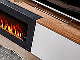 Стінка Dallas B з біокаміном біокамін (входить в комплектацію), модерн, антрацит/ дуб Флагстаф, дуб Флагстафф, дуб Флагстафф, фото 3
