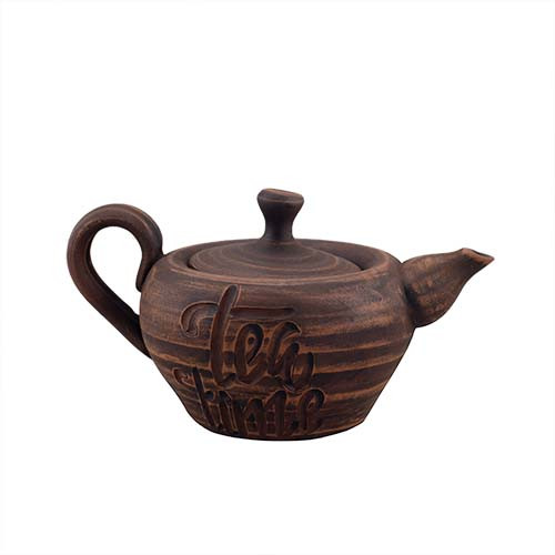 Чайник гончарний Tea time 0,7л (гладкий) KR5002-1, фото 1