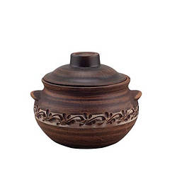 Горщик для запікання глиняний 0,6л (ангоб) KR5022-3