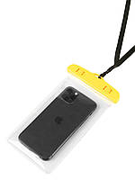 Водонепроникний чохол-пакет Tenkraft для телефона для фото та відео під водою Жовтий (10239133)