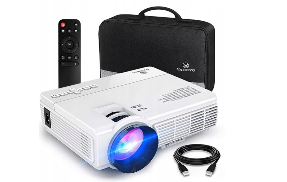 Світлодіодний проектор LED Vankyo LEISURE 3 MINI  FULL HD 176 3800LM білий