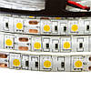 Світлодіодна стрічка (5 метрів) 12V smd5050 ІР65 3200К біла 60led герметична, фото 10