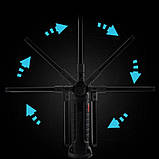 Акумуляторний ліхтарик на магніті, Ручний світлодіодний ліхтар, Настільний ліхтарик, фото 4