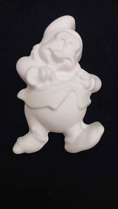 Гіпсова фігурка для розфарбовування "Гном" (на липучці) Б-7-2, фото 1