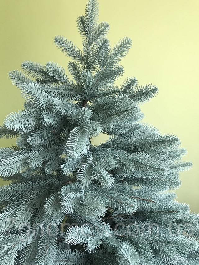 Ялинка штучна лита блакитна 3 метри Альпійська Блакитна (elite class)