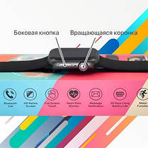 Розумний годинник/Smart watch M7 Mini оригінал/Смарт-годинник M7Mini з активною бічною кнопкою + коліщатко/Смарт, фото 4